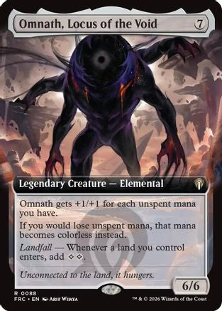 Omnath, Locus of the Void (Extended Art) (-088) - Commander: Reality Fracture | Grognard Games