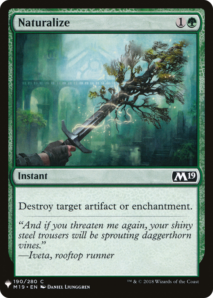 Naturalize [Mystery Booster] | Grognard Games