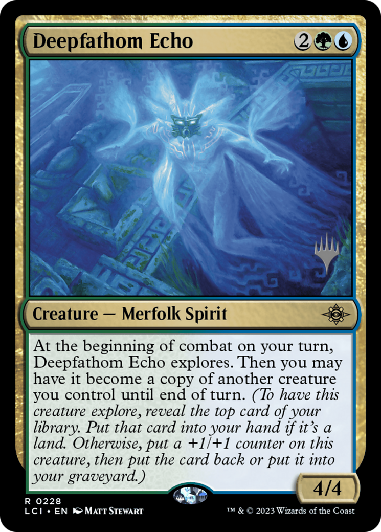 Deepfathom Echo (Promo Pack) [The Lost Caverns of Ixalan Promos] | Grognard Games