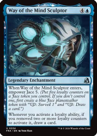 Way of the Mind Sculptor (FRA-224) - Reality Fracture Foil | Grognard Games