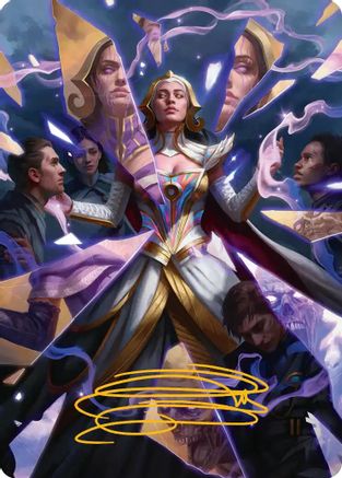Return to the Light Realms Art Card (5/54) (Gold-Stamped Signature) (ASFRA-005) - Art Series: Reality Fracture | Grognard Games