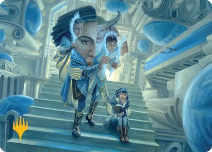 Theorist's Proxy Art Card (Gold-Stamped) (ASFRA-008) - Art Series: Reality Fracture | Grognard Games