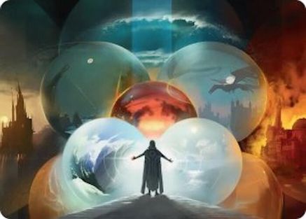 Jace's Machinations Art Card (ASFRA-040) - Art Series: Reality Fracture | Grognard Games