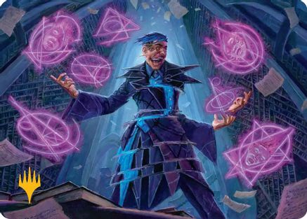 Dark Matter Manipulator Art Card (Gold-Stamped) (ASFRA-011) - Art Series: Reality Fracture | Grognard Games