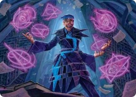 Dark Matter Manipulator Art Card (ASFRA-011) - Art Series: Reality Fracture | Grognard Games