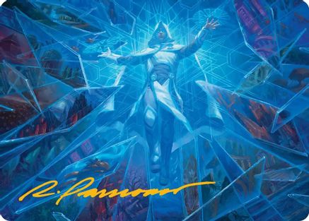 Overwrite the Multiverse Art Card (Gold-Stamped Signature) (ASFRA-013) - Art Series: Reality Fracture | Grognard Games