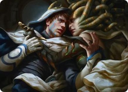 Vraska's Final Mercy Art Card (ASFRA-015) - Art Series: Reality Fracture | Grognard Games