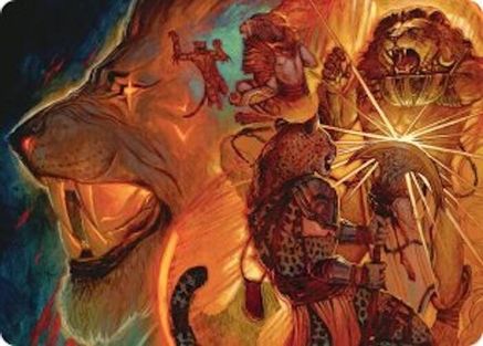 Way of the Warlord Art Card (ASFRA-033) - Art Series: Reality Fracture | Grognard Games