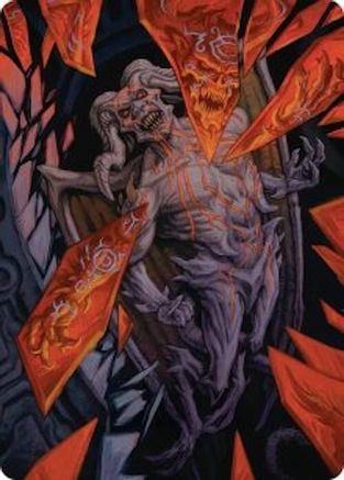 Curse-Marred Demon Art Card (ASFRA-037) - Art Series: Reality Fracture | Grognard Games