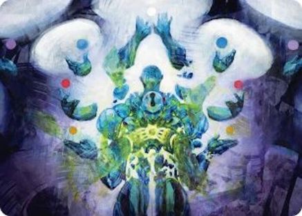Avatar of Burgeoning Echoes Art Card (ASFRA-024) - Art Series: Reality Fracture | Grognard Games