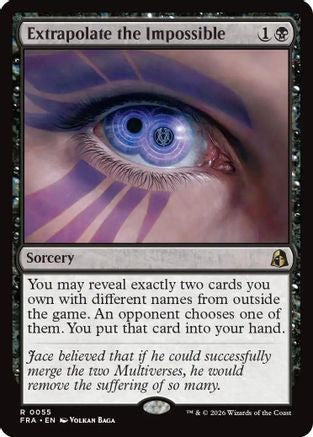 Extrapolate the Impossible (FRA-055) - Reality Fracture Foil | Grognard Games