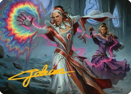 Vindictive Triumph Art Card (Gold-Stamped Signature) (ASFRA-029) - Art Series: Reality Fracture | Grognard Games