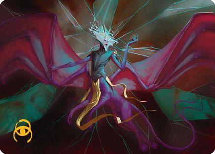 Ingris Stingerquill Art Card (Gold-Stamped Signature) (ASFRA-042) - Art Series: Reality Fracture | Grognard Games