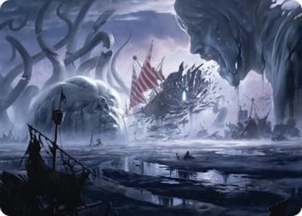 Shipwreck Marsh Art Card (ASFRA-031) - Art Series: Reality Fracture | Grognard Games