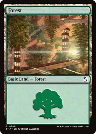 Forest (0289) (FRA-289) - Reality Fracture Foil | Grognard Games