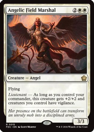 Angelic Field Marshal (FDC-015) - Commander: Foundations | Grognard Games
