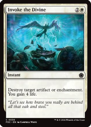 Invoke the Divine (FDC-036) - Commander: Foundations | Grognard Games