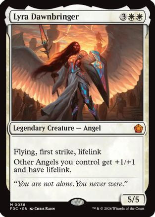 Lyra Dawnbringer (FDC-038) - Commander: Foundations | Grognard Games