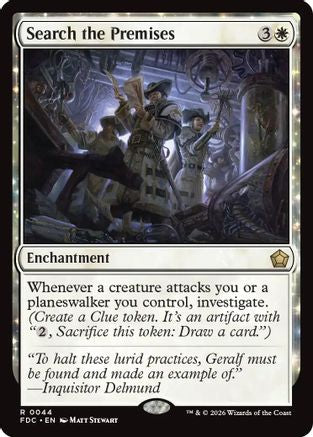 Search the Premises (FDC-044) - Commander: Foundations | Grognard Games