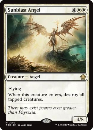 Sunblast Angel (FDC-052) - Commander: Foundations | Grognard Games
