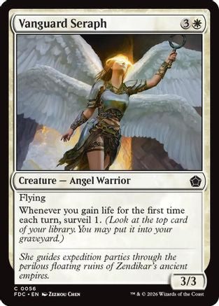 Vanguard Seraph (FDC-056) - Commander: Foundations | Grognard Games