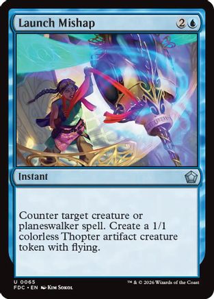Launch Mishap (FDC-065) - Commander: Foundations | Grognard Games