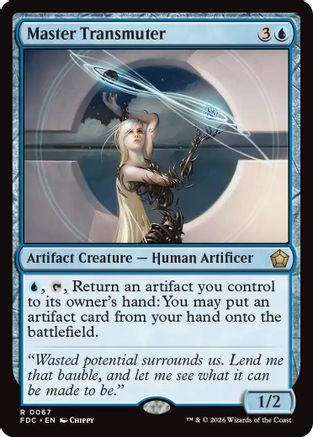 Master Transmuter (FDC-067) - Commander: Foundations | Grognard Games