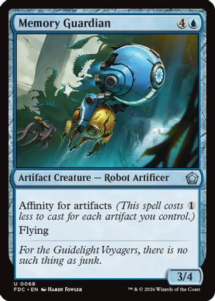 Memory Guardian (FDC-068) - Commander: Foundations | Grognard Games