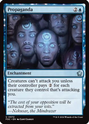 Propaganda (FDC-072) - Commander: Foundations | Grognard Games