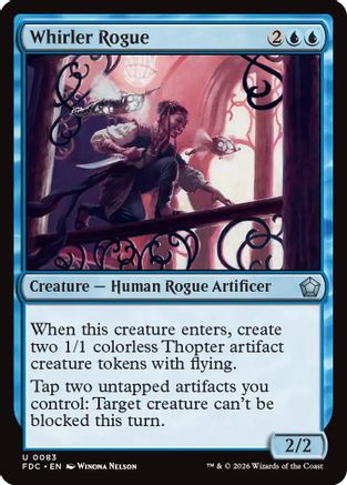 Whirler Rogue (FDC-083) - Commander: Foundations | Grognard Games
