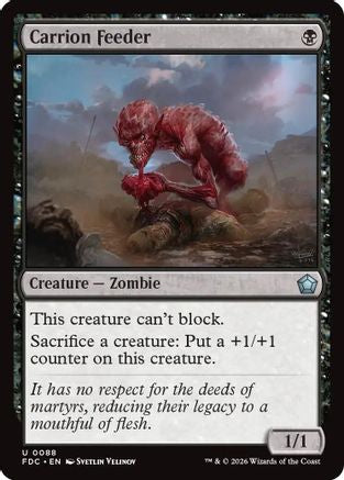Carrion Feeder (FDC-088) - Commander: Foundations | Grognard Games