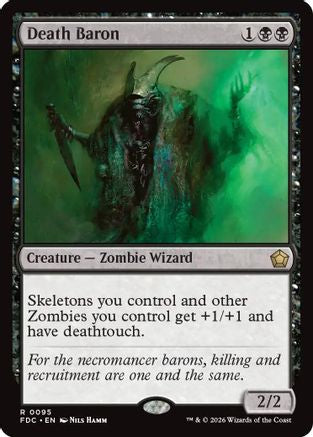 Death Baron (FDC-095) - Commander: Foundations | Grognard Games