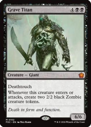 Grave Titan (FDC-102) - Commander: Foundations | Grognard Games