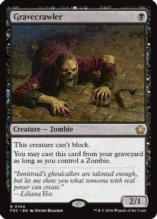 Gravecrawler (FDC-104) - Commander: Foundations | Grognard Games