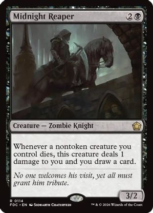 Midnight Reaper (FDC-114) - Commander: Foundations | Grognard Games