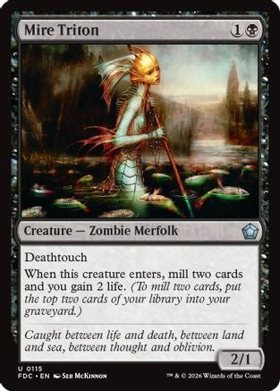Mire Triton (FDC-115) - Commander: Foundations | Grognard Games