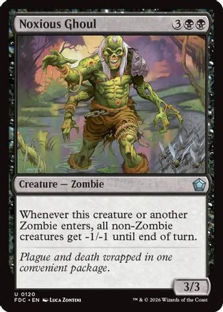 Noxious Ghoul (FDC-120) - Commander: Foundations | Grognard Games