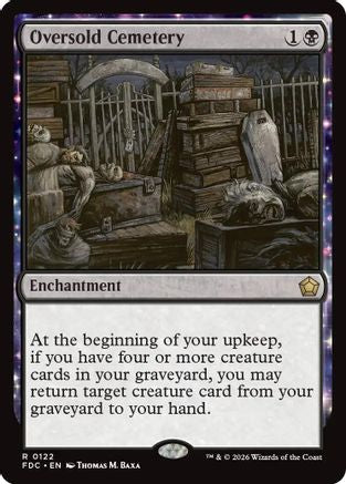 Oversold Cemetery (FDC-122) - Commander: Foundations | Grognard Games