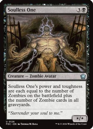 Soulless One (FDC-126) - Commander: Foundations | Grognard Games