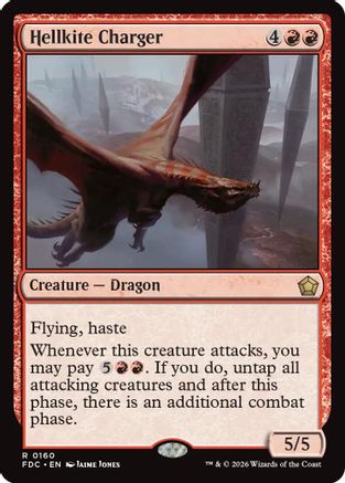 Hellkite Charger (FDC-160) - Commander: Foundations | Grognard Games