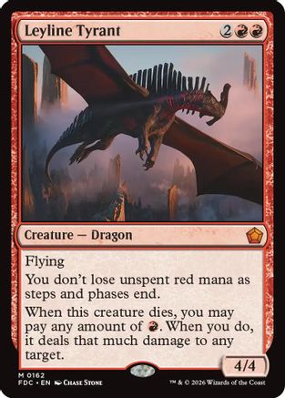 Leyline Tyrant (FDC-162) - Commander: Foundations | Grognard Games