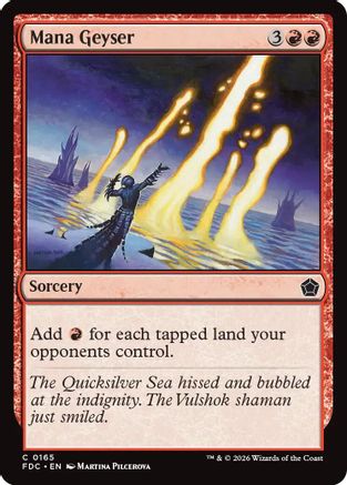 Mana Geyser (FDC-165) - Commander: Foundations | Grognard Games