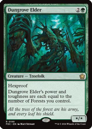 Dungrove Elder (FDC-199) - Commander: Foundations | Grognard Games