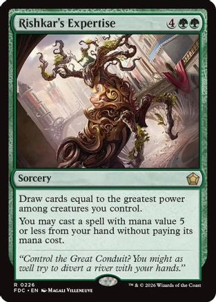 Rishkar's Expertise (FDC-226) - Commander: Foundations | Grognard Games