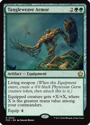 Tangleweave Armor (FDC-234) - Commander: Foundations | Grognard Games