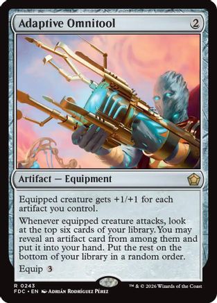 Adaptive Omnitool (FDC-243) - Commander: Foundations | Grognard Games
