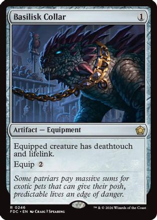 Basilisk Collar (FDC-246) - Commander: Foundations | Grognard Games