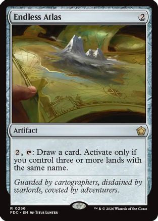 Endless Atlas (FDC-256) - Commander: Foundations | Grognard Games