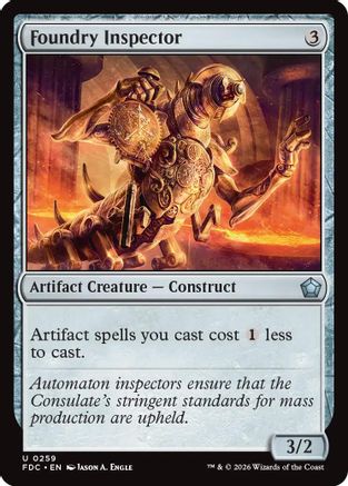 Foundry Inspector (FDC-259) - Commander: Foundations | Grognard Games