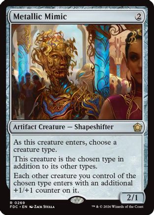 Metallic Mimic (FDC-269) - Commander: Foundations | Grognard Games